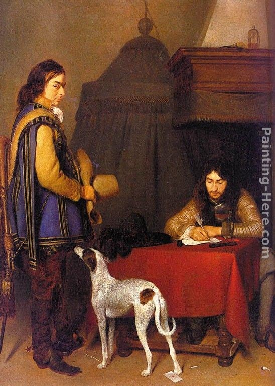 Gerard ter Borch The Dispatch